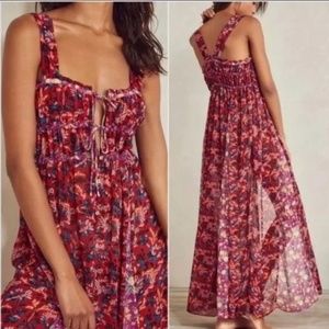 Free People Dance with Me Maxi Dress, Medium